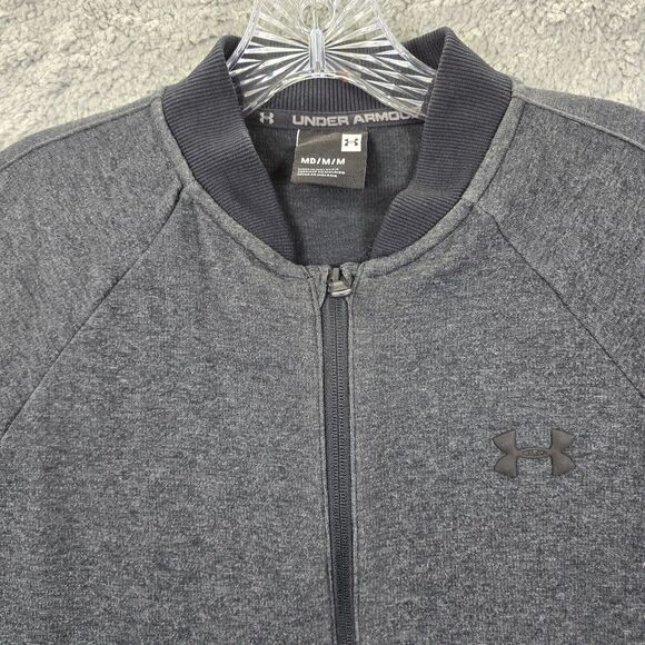 Under Armour Men's Graty Full Zip Performance Sweater with Pockets Size M - Picture 2 of 10